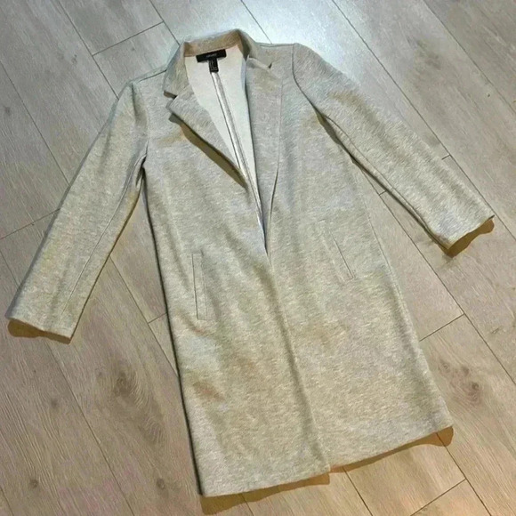 BNWOT Forever  21 heathered knit longline coat size S - Picture 4 of 7